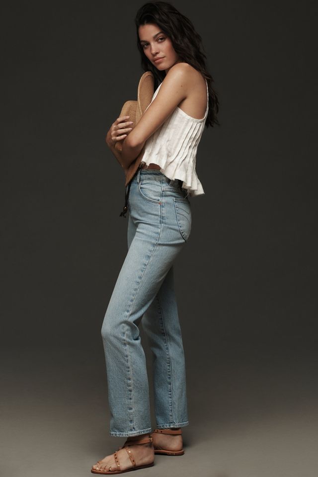 Rolla's Original High-Rise Straight-Leg Jeans #4
