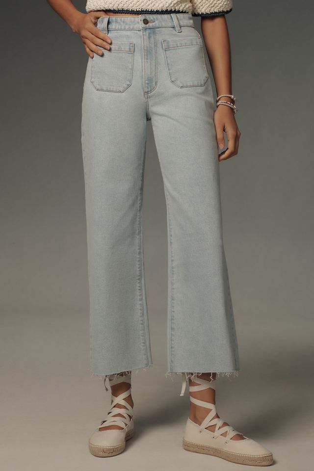 Rolla's Sailor High-Rise Crop Wide-Leg Jeans #1