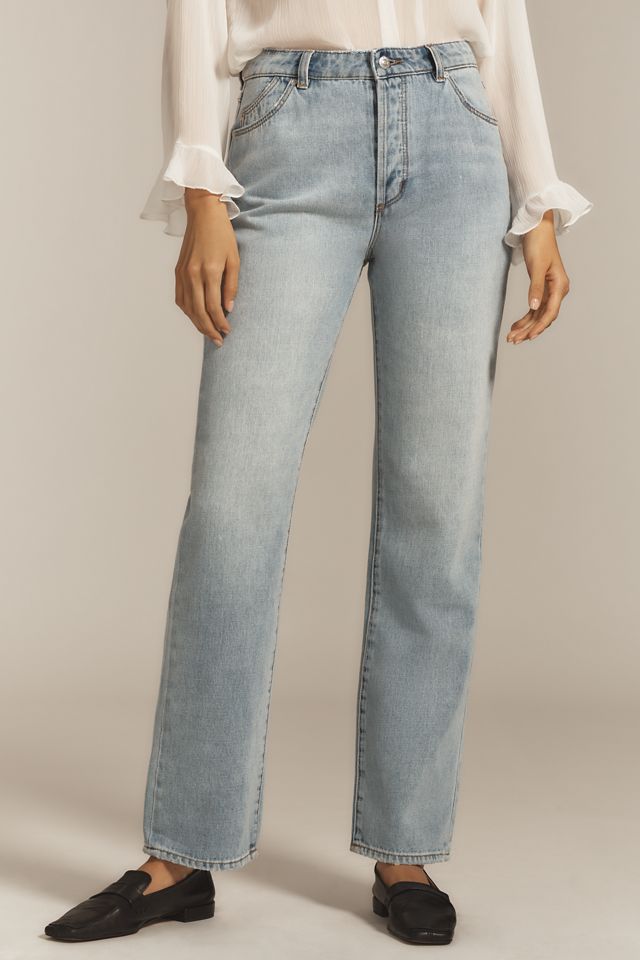 Rolla's 90s Relaxed High-Rise Straight-Leg Jeans #1