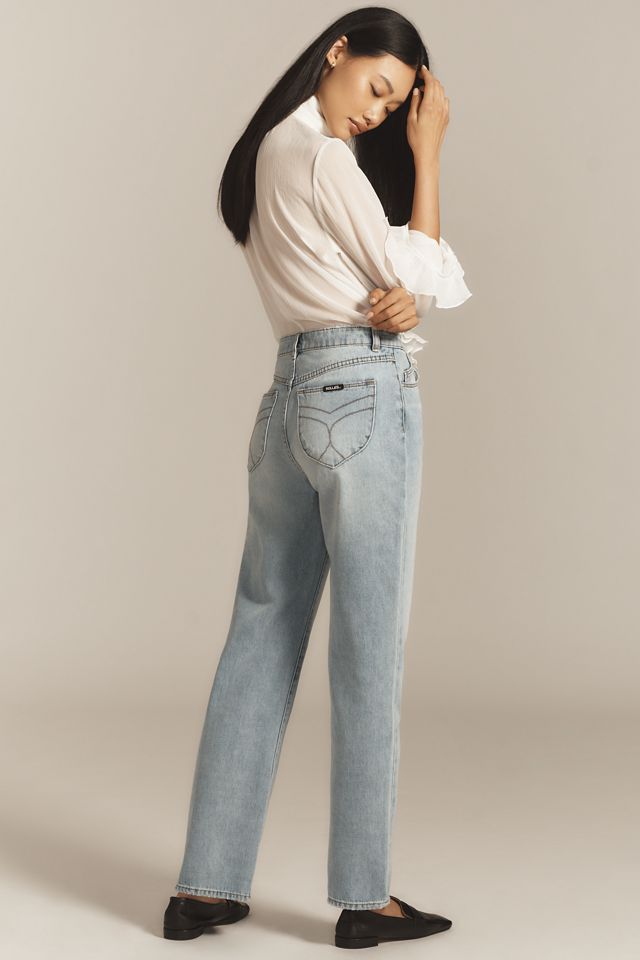 Rolla's 90s Relaxed High-Rise Straight-Leg Jeans #3