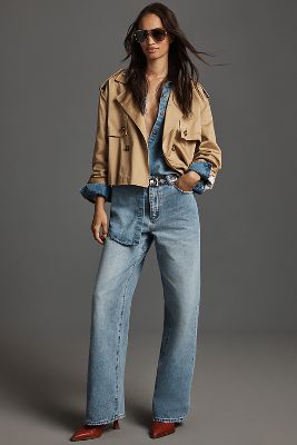 Shop Rolla's Kate Mid-rise Baggy Relaxed Jeans In Blue