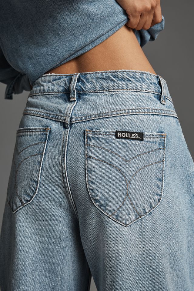 Rolla's Kate Mid-Rise Baggy Relaxed Jeans #3