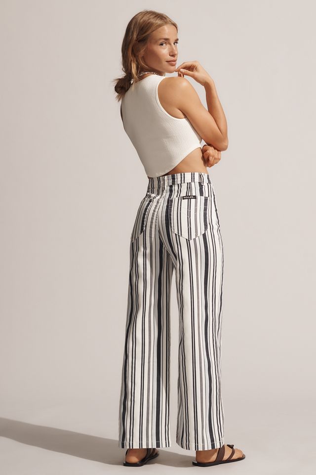 Rolla's Sailor High-Rise Crop Wide-Leg Jeans #3