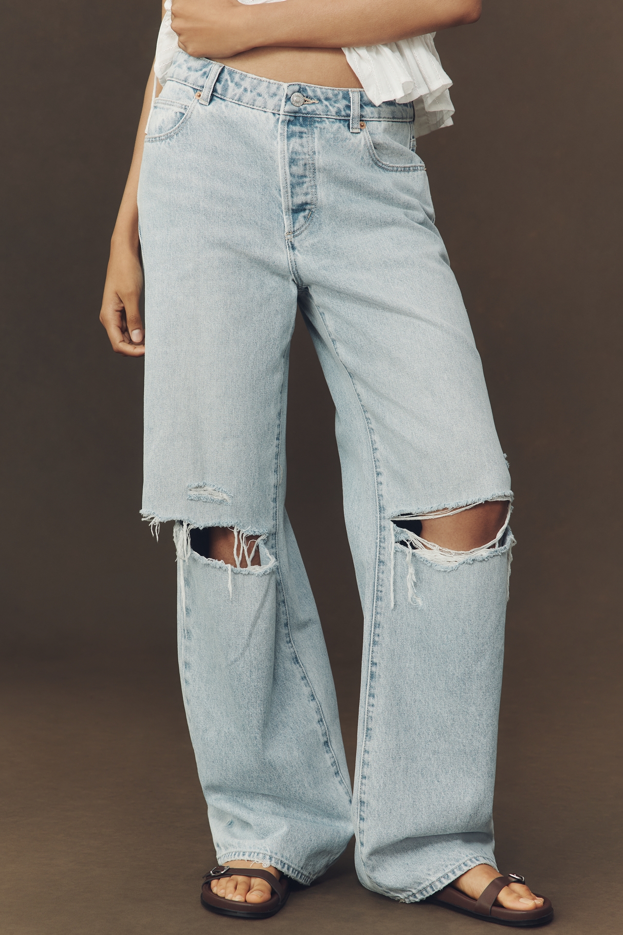 Rolla's Kate Mid-Rise Baggy Jeans