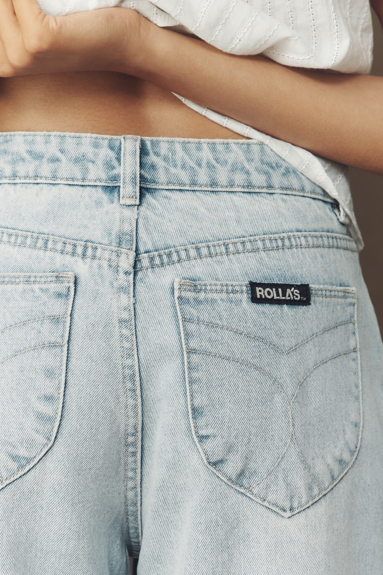 Rolla's Kate Mid-Rise Baggy Jeans