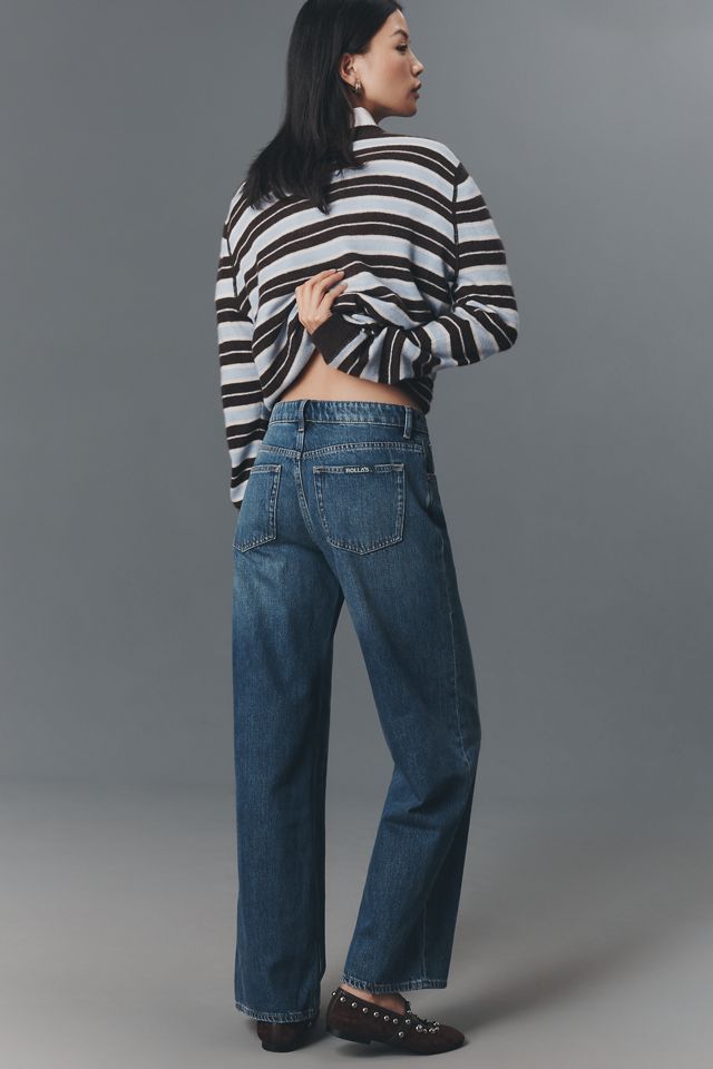 Rolla's Kate Baggy High-Rise Wide-Leg Jeans #2