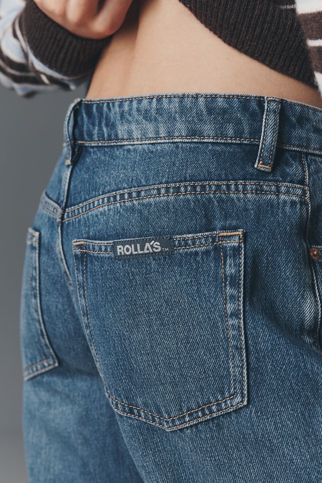 Rolla's Kate Baggy High-Rise Wide-Leg Jeans #3