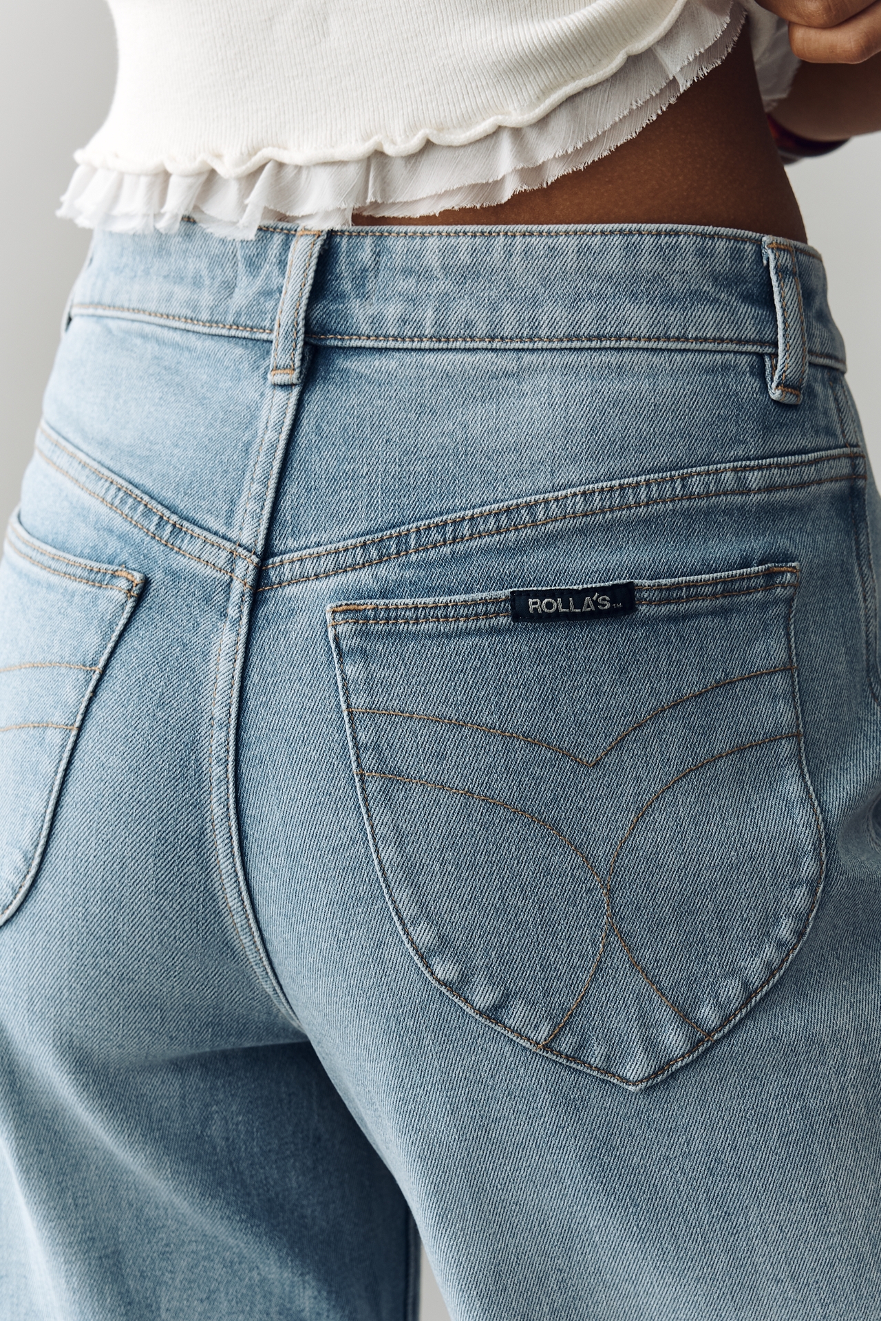 Rolla's Sailor Lila High-Rise Ankle Jeans
