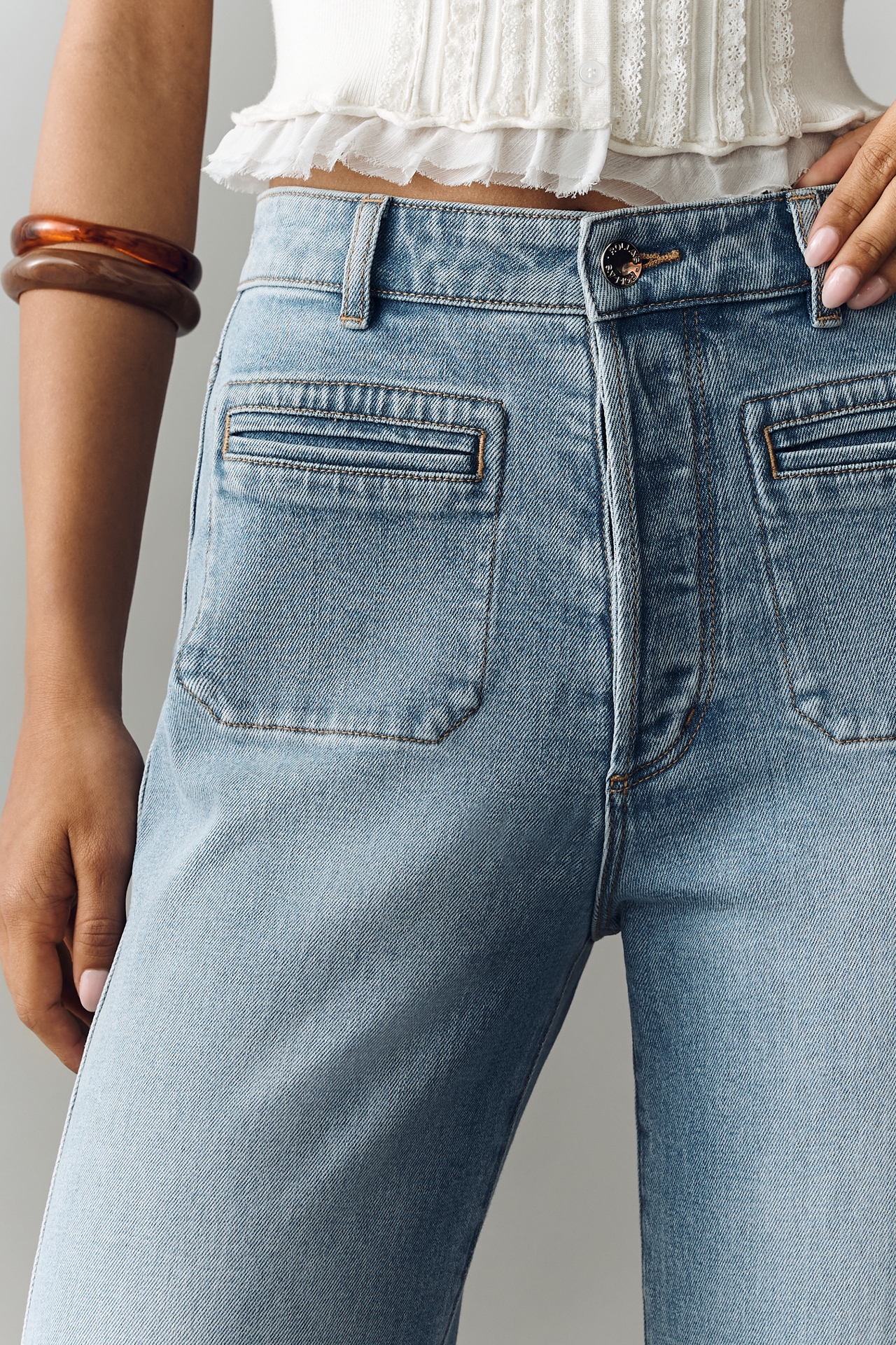 Rolla's Sailor Lila High-Rise Ankle Jeans
