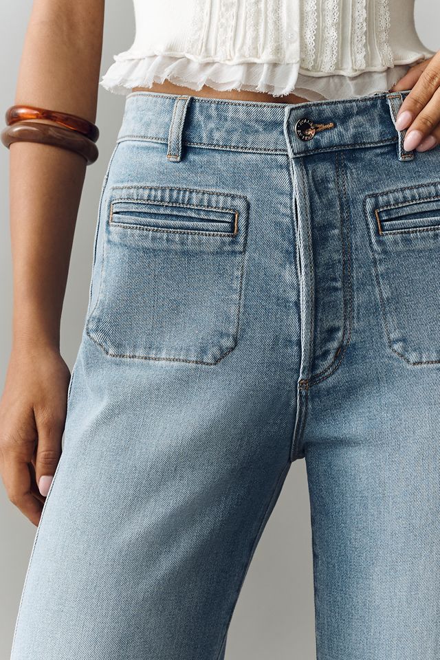 Rolla's Sailor Lila High-Rise Ankle Jeans | Anthropologie