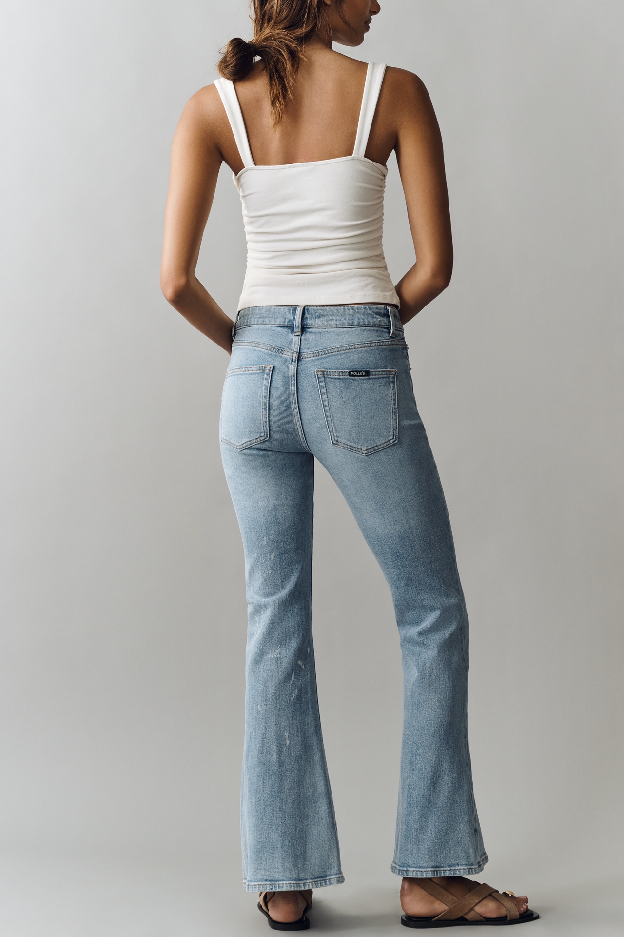 Rolla's Downtown Low-Rise Flare Jeans