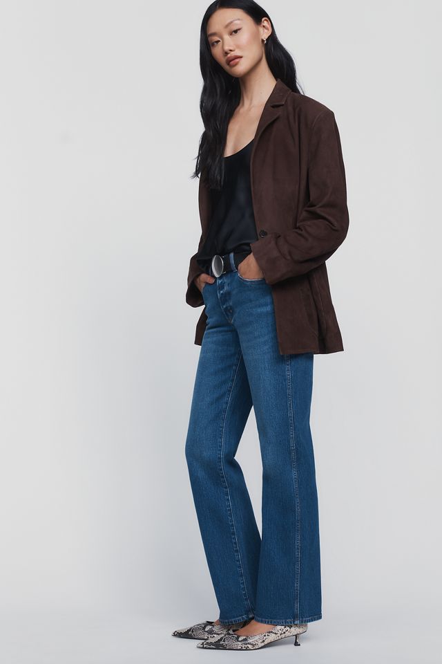 Rolla's Meg Mid Rise Straight Leg Jeans #1