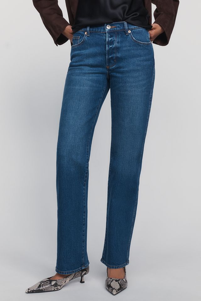 Rolla's Meg Mid Rise Straight Leg Jeans #2
