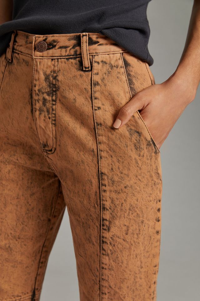 PASTICHE Ultra High-Rise Acid-Wash Slim Jeans #2