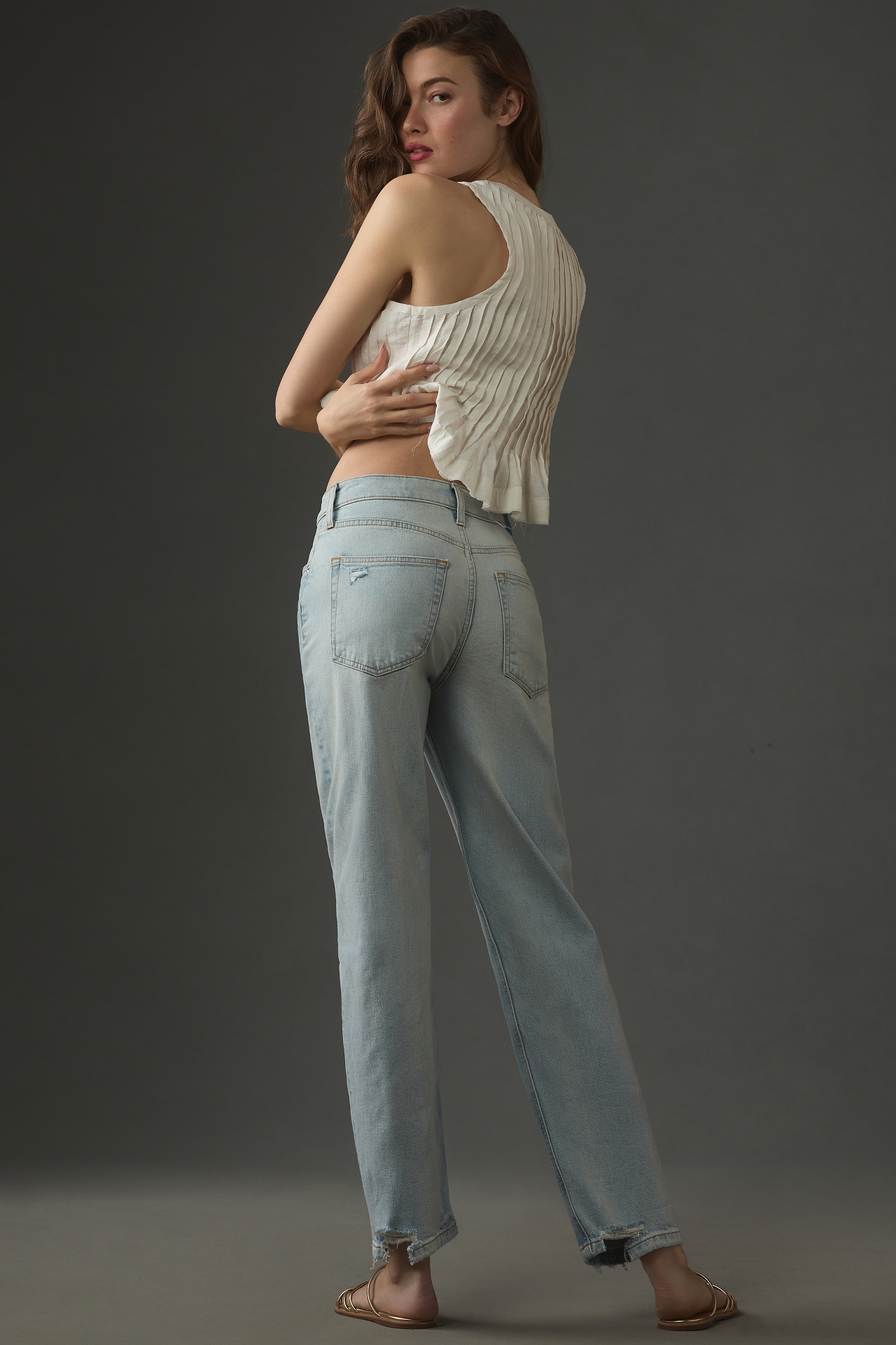 Ética Tyler High-Rise Vintage Straight-Leg Jeans