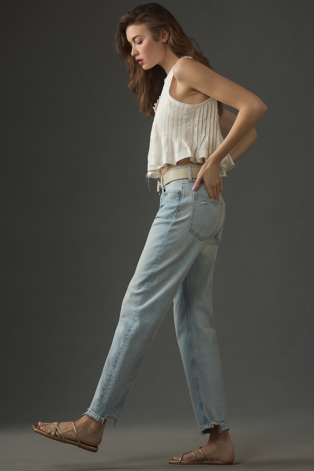 Ética Tyler High-Rise Vintage Straight-Leg Jeans