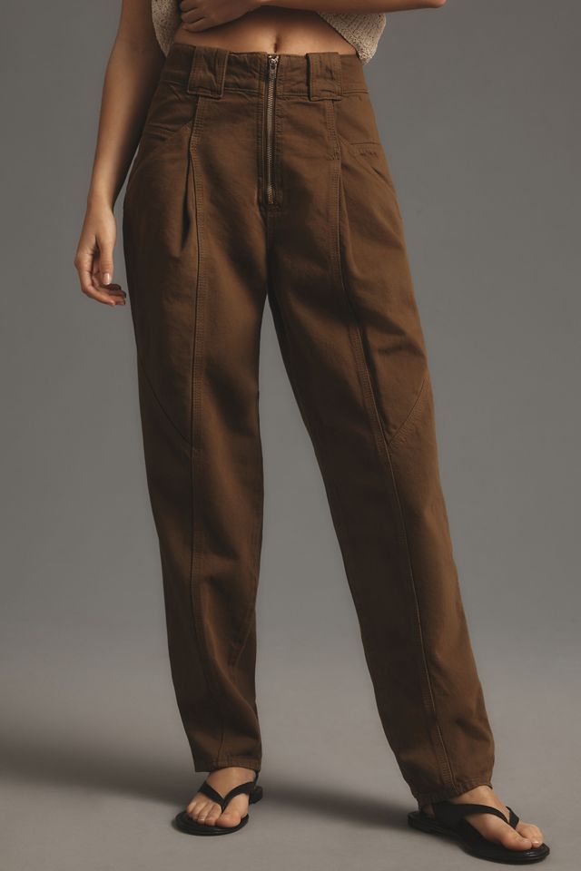 Ética Zoya High-Rise Utility Tapered Jeans #1