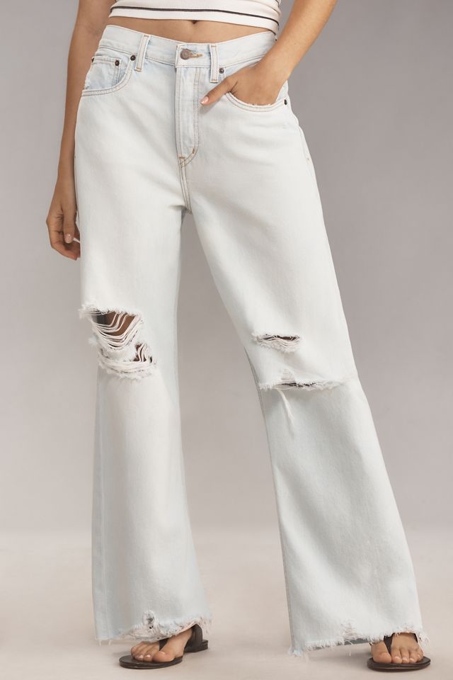 Ética Altin High-Rise Loose-Fit Crop Jeans #1