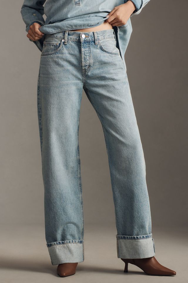 Ética Stanton High-Rise Relaxed Cuff Jeans #1