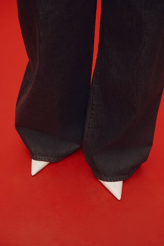 Ética Raven Pleated High-Rise Wide-Leg Trouser Jeans #2