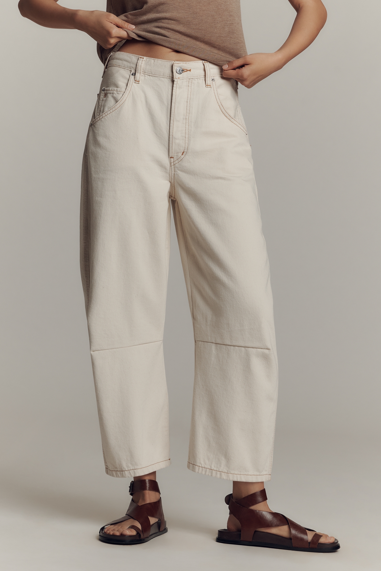 Ética Quinn High-Rise Relaxed Barrel Jeans