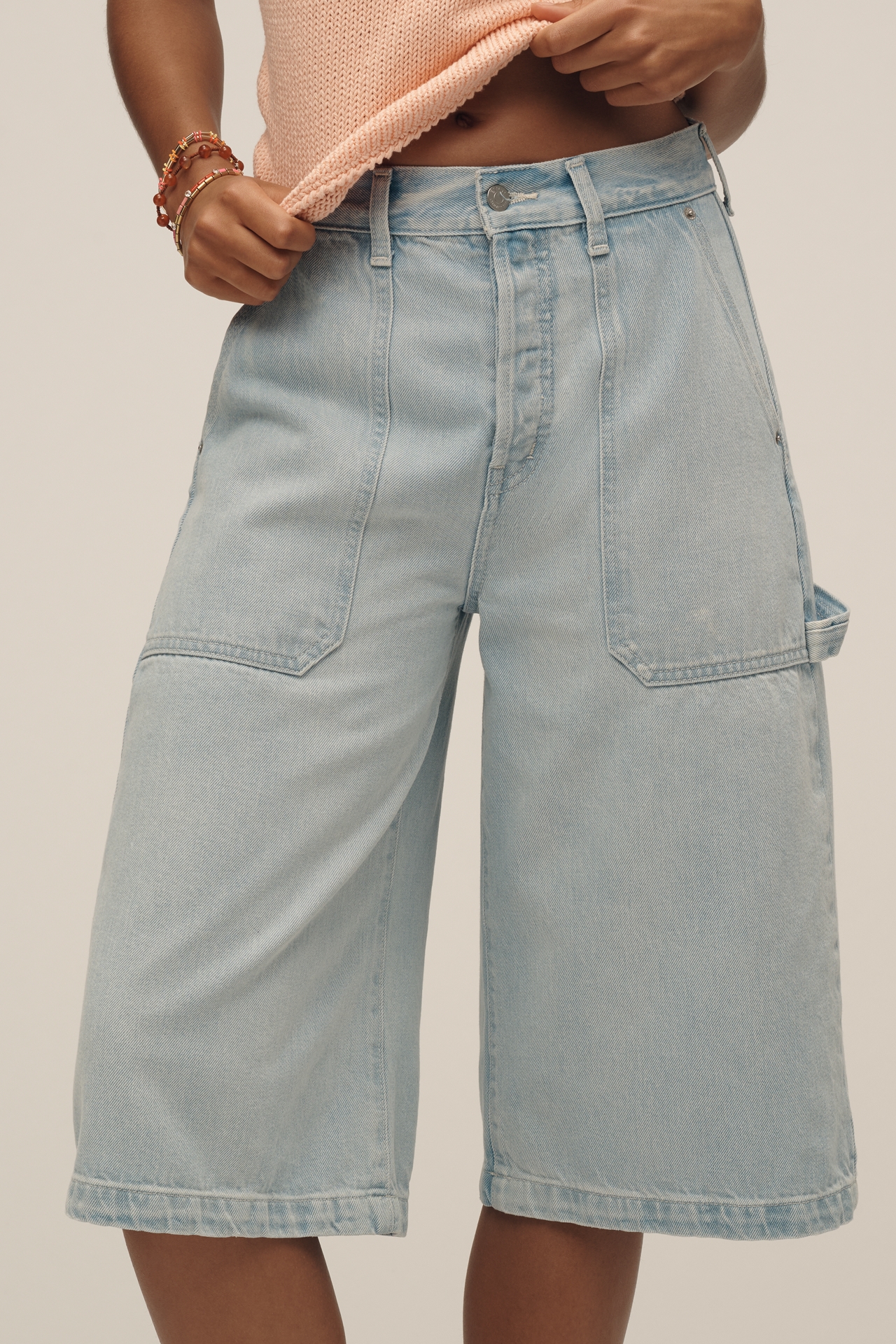 Ética Cedar Mid-Rise Utility Culotte Pants