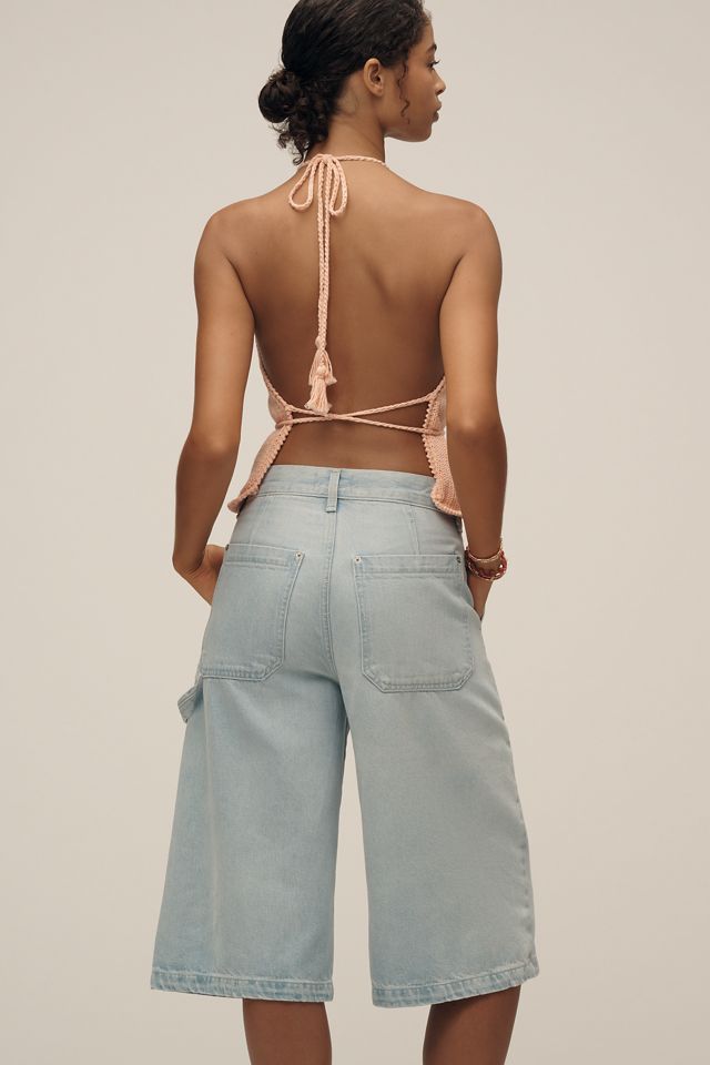 Ética Cedar Mid-Rise Utility Culotte Pants #3