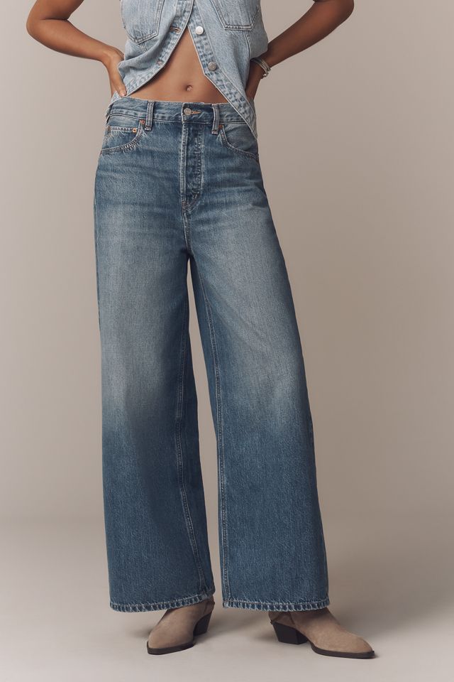 Ética Marley High-Rise Wide-Leg Jeans #1