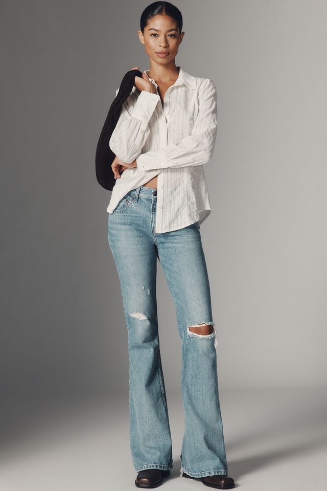 Ética Atlanta Mid-Rise Flare Jeans #1