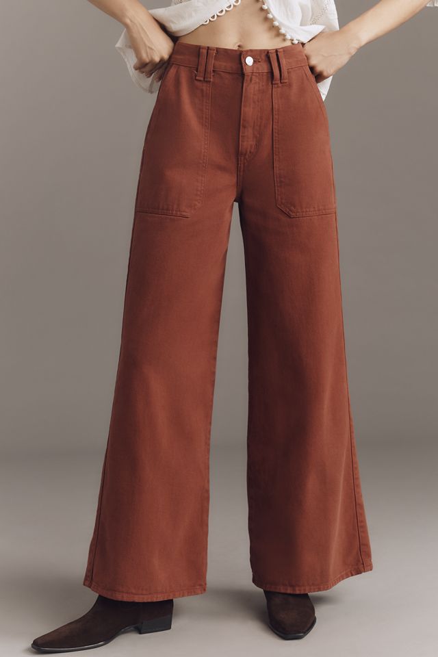 Etica Matis High-Rise Ultra Wide Leg Jeans #1