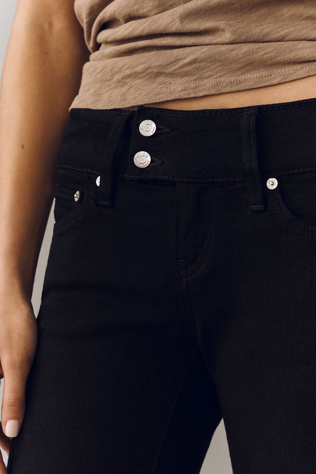 Etica Missy Low-Rise Bootleg Jeans #1