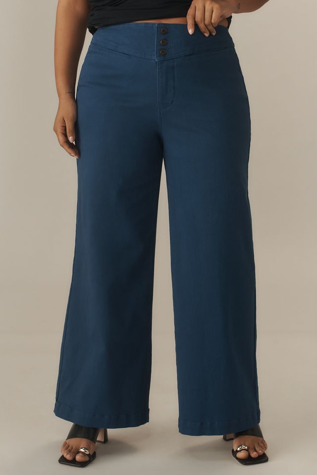 Universal Standard Plus Charlie High-Rise Wide-Leg Jeans #1
