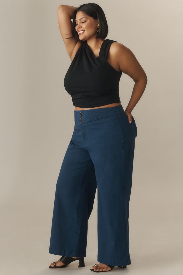 Universal Standard Plus Charlie High-Rise Wide-Leg Jeans #3