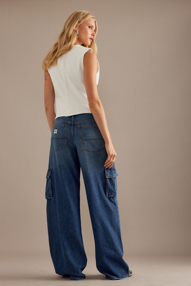 Jeans Cargo Slouch Lee #1