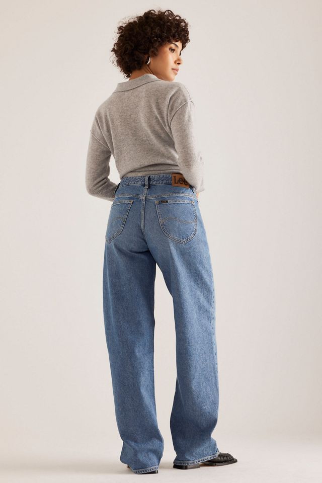 Jeans Lee Rider coupe droite ample #1
