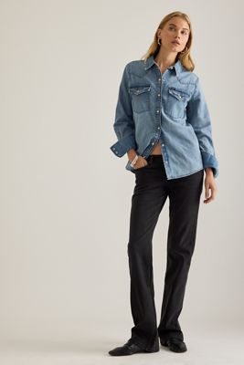Lee Jessica Niedrig-Taillierte Bootcut Jeans