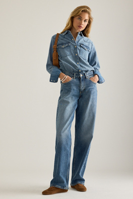 Lee Rider Loose Straight-Leg Jeans