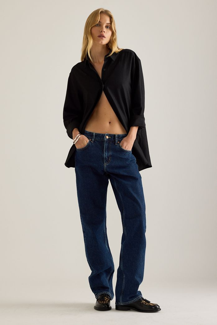 Lee Rider Loose Straight-Leg Jeans