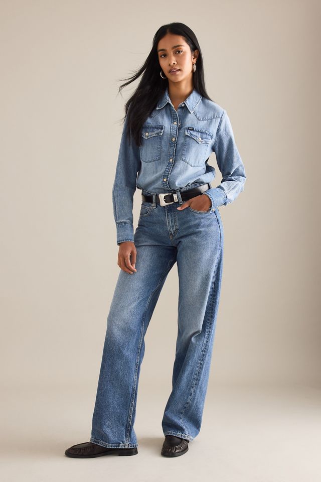 Jeans Lee Rider coupe droite ample #2