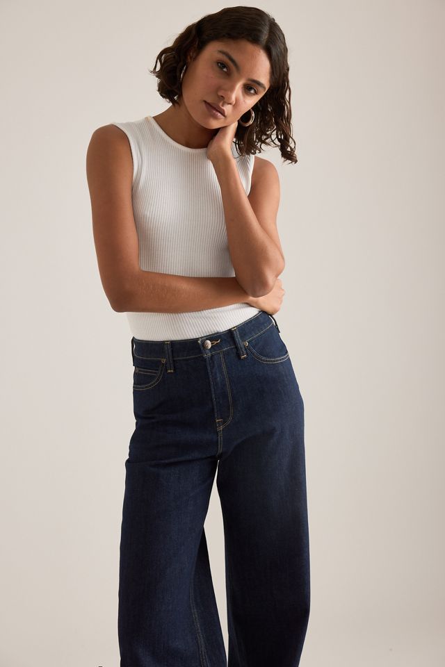 Jeans Lee Stella Xion a Vita Alta e Gamba Larga #5