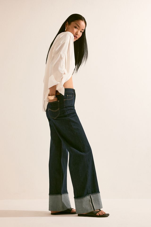 Jeans Lee Stella Xion a Vita Alta e Gamba Larga #1