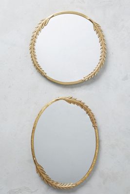 Olive Leaf Mirror