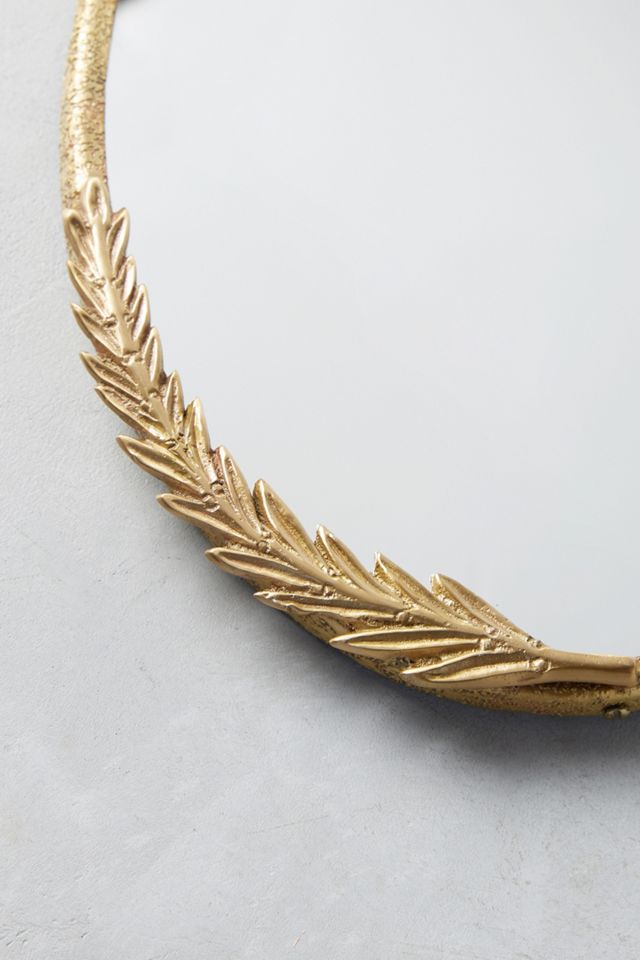 Olive Leaf Mirror #2