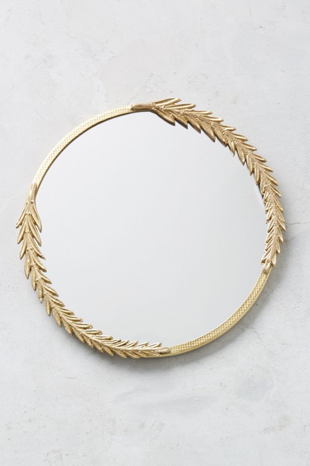 Olive Leaf Mirror #3