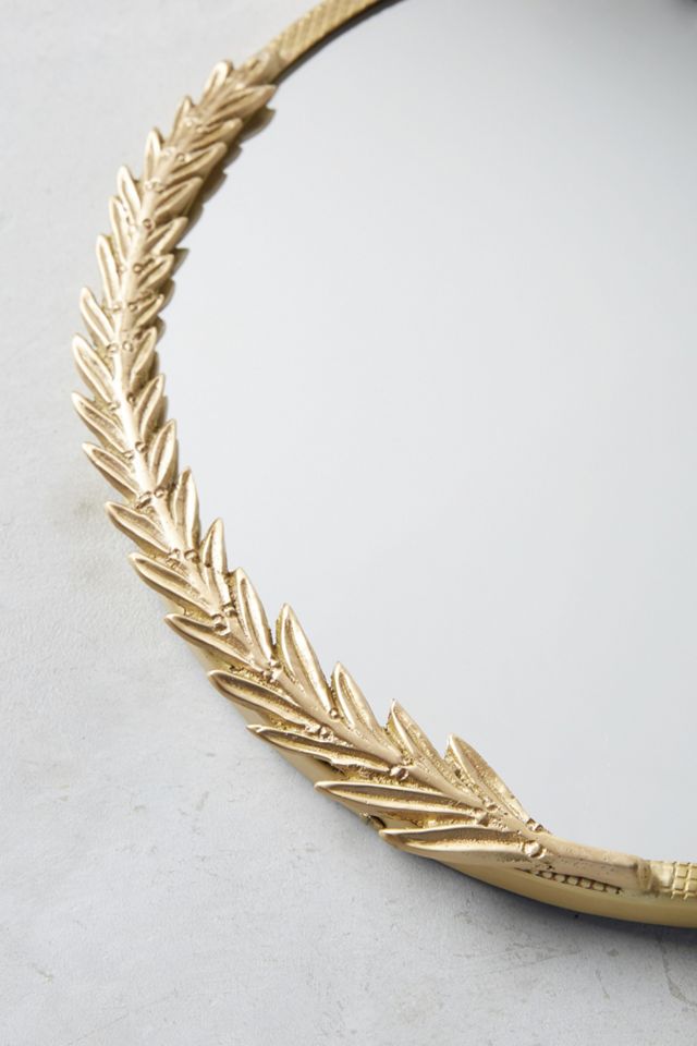 Olive Leaf Mirror #4