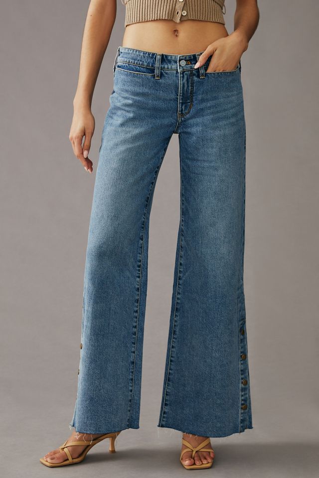 Pilcro Skater Low-Rise Wide-Leg Jeans #1