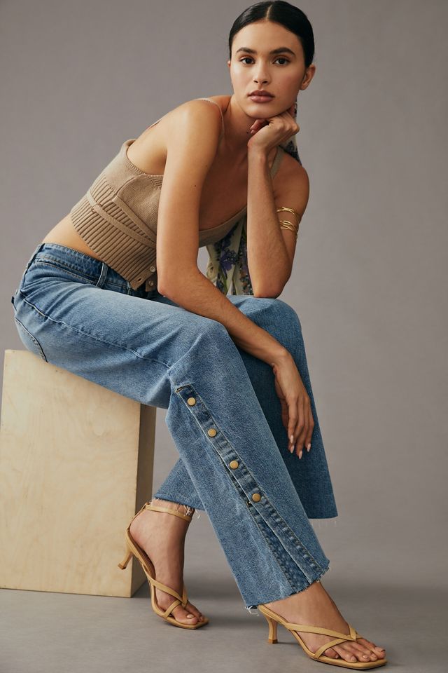 Pilcro Skater Low-Rise Wide-Leg Jeans #5