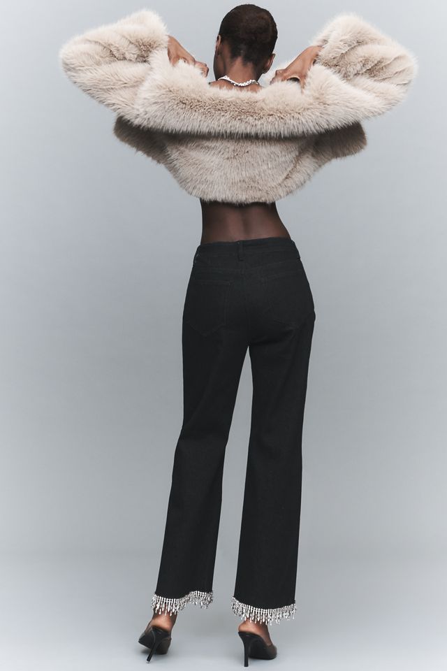 En Saison Leah Petite Rhinestone Jeans #3