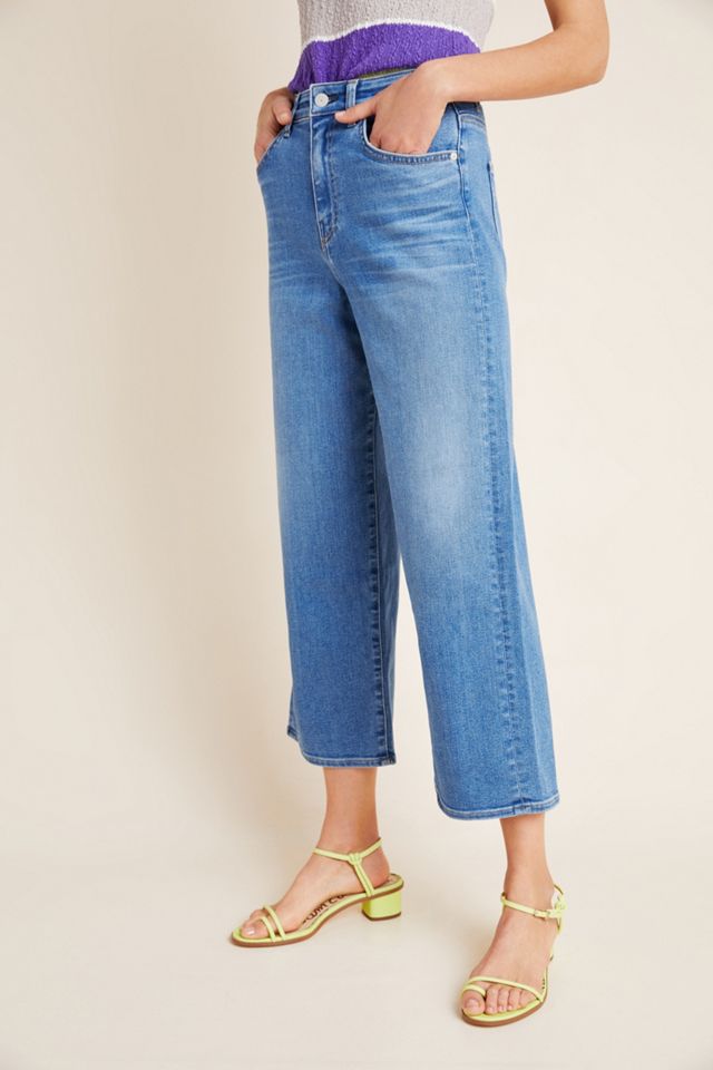 CQY Sunday Ultra High-Rise Cropped Wide-Leg Jeans #2