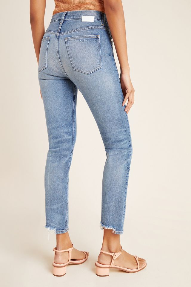 CQY Icon Ultra High-Rise Slim Jeans | Anthropologie